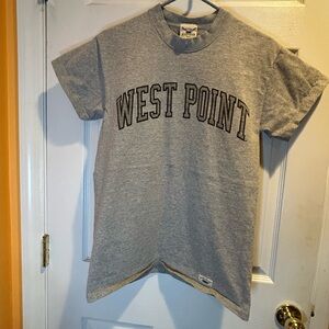 Vintage 90s Gray West Point Tee